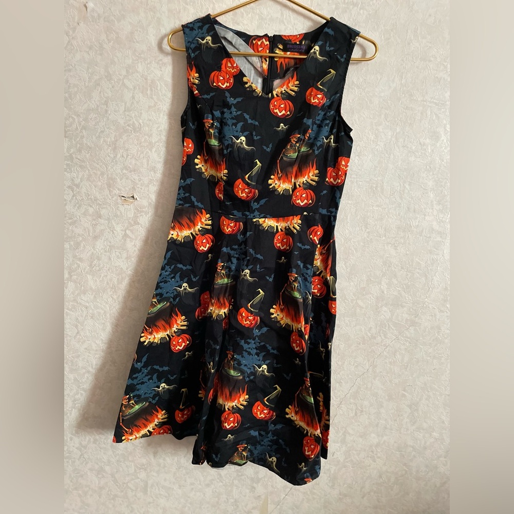 Bridesmay women's large sleeveless Halloween dress